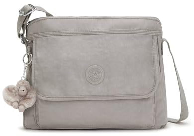 Kipling Damen Aisling Umhängetasche, Grau Gris