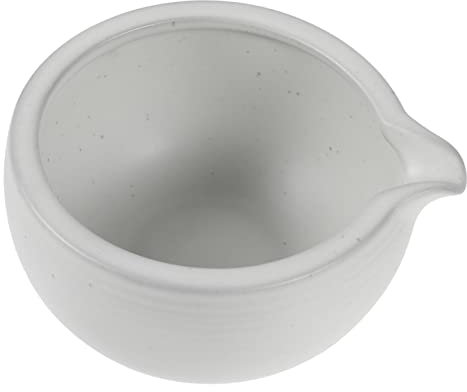 Cabilock Tazón De Cerámica Para Matcha Japonés Con Boquilla Para Ceremonia Del Diseño Compacto y Práctico Tazón De Porcelana Para Hogar y Casa De