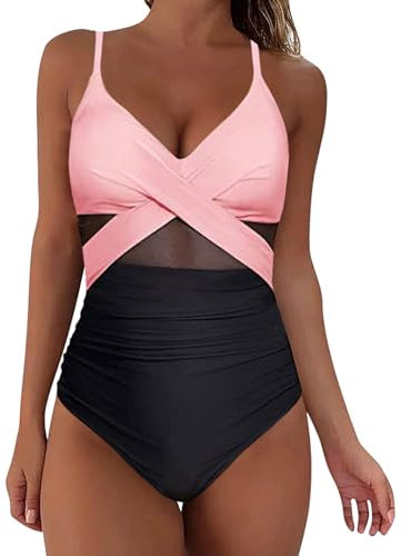 WILLBEST meerjungfrauenflosse Herren Badehose Bikini Buffalo Bikini Buffalo Damen Set Damen schwarz Set Hemd Schwimmanzug bauchweg Hose duschponcho Plus Size badeanzu
