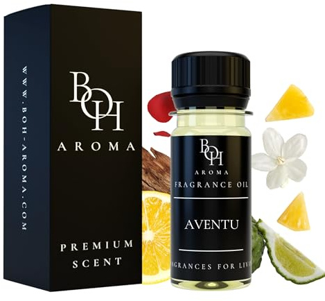BOH-Aroma AVENTU Parfümöl ätherisches Öl für Diffuser | Duftöl für Diffuser | Premium Duftöl | Öl berühmter Parfüm-Hits | 1:1 wie Original | Intensiv & Langanhaltend | 30 ml