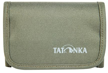 Tatonka Plånboksmapp RFID B – plånbok med RFID-blockerare – TÜV-certifierad – 9 x 12 x 2 cm, OLIV, 9 x 12 x 2 cm, Plånbok med RFID-blockerare