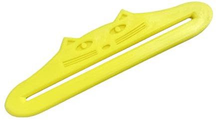 Dispensador eficiente de alimentos para gatos con presión ajustable, dispensador de golosinas resistente para mascotas para aperitivos fáciles para servir aperitivos interactivos para gatos