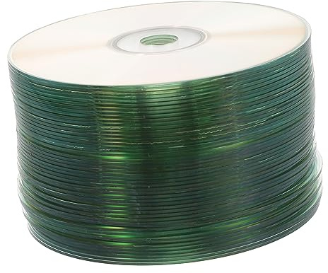 SHINEOFI Lot de 50 Disques CD Décoratifs Faits Main Multifonctions pour DIY Artistique Et Décoration Maison, Plastiques Réfléchissants Solide, Taille Standard, Usage Créatif Éducatif