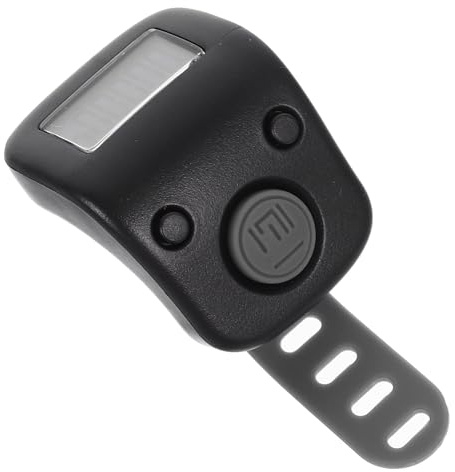 JOINPAYA Rundenzähler Digital mit Flexiblem Silikonring LED Display und Wiederaufladbarem Akku für Sport Stricken und Outdoor Einsätze