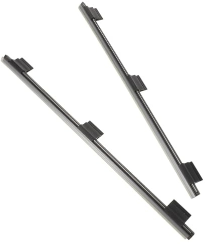 Cabilock 1 Pair Rubber Side Window Wiper Blades for Car and Truck, Waterproof Auto Door Glass Strip Rubber Gap Filler, Universal Side Mirror Wiper Accessory for Suv and Automotive Use