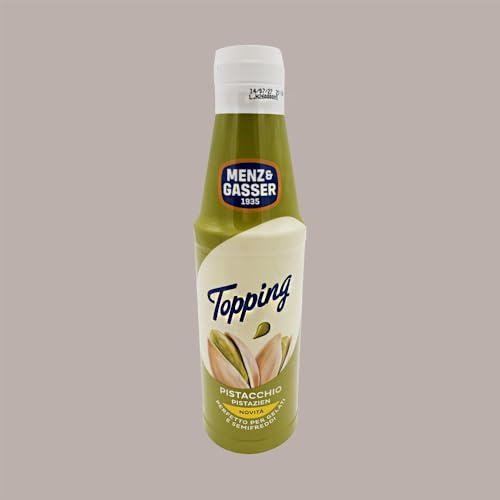Topping al Gusto pistacchio Senza Glutine Ideale per Gelato,Yogurt e Dessert 950 Grammi Lucgel