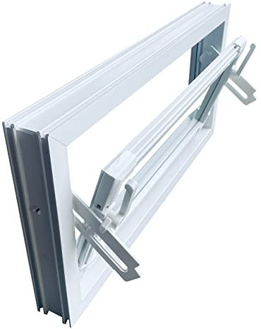 Kippfenster weiss 100 x 50 cm Isolierglas