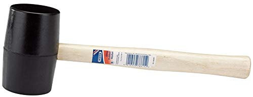 Draper 78615 Rubber Mallet with Hardwood Shaft, 800g,Blue