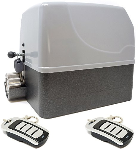 Kit motor para puerta de garaje o cancela de corredera GEKO 400 Kg – 220 v + 2 mandos VDS ECO Rolling Code 4 canales 433 mhz