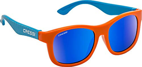 Cressi TEDDY SUNGLASSES 3-5 WAVES/MIRRORED LENS BLUE