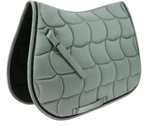 Schabracke Satin EquiTheme grau Warmblut Vielseitigkeit