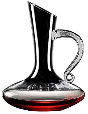 luckxuan Wein Dekanter Kristalldekantierer Diamant Rotwein Dekanter Home Kreative Dekanter Flasche Ausgießer Hotel Restaurant Weinkabinett Dekantierer (Size : A)