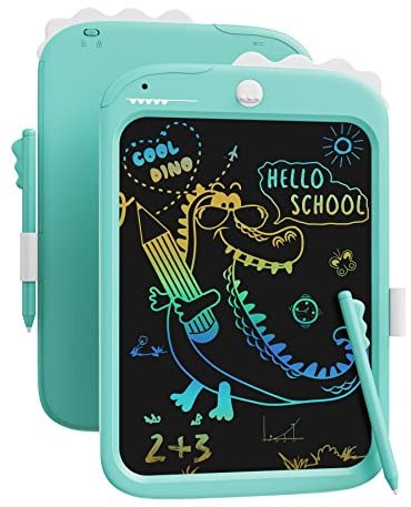 LCD Writing Tablet,10 inch Doodle Board Drawing Pad Tablet with Lock Function, Erasable, Portable, Educational Learning Unicorn Toy Gifts for 3 4 5 6 7 8 9 Years Old Girls Toddlers (Blue)