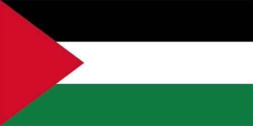 2 adesivi bandiera della Palestina 8 x 5 cm