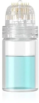 Derma Stamp Hydra nål 20 mikropeedling 1,0 mm, mikroneedling hydra nål derma roller anti-aging beauty essence flaska kosmetisk mikronieedling verktyg