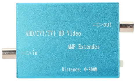Beufee Verteilungsverstärker, Digitaler TV-Antennenverstärker, Signalverstärker, Plug-and-Play-Videosignalverstärker Für AHD CVI TVI