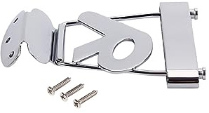ifundom Metall Saitenhalterbrücke Für Halbhohle Gitarre Verstellbarer Fester Saitenhalter Ersatzteil Für Jazzgitarre Stegsättel Aus Metall