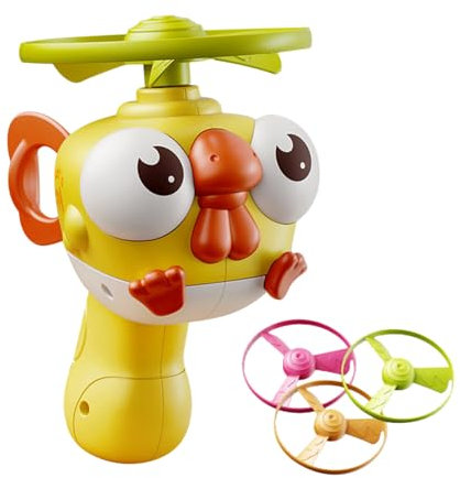 Jouet à disque volant, soucoupe volante pour les | Jeux de jardin Family Fun Lancet - Interactive attraper des jouets en plein air avec des filateurs, des sports à l'extérieur pour les filles de garço