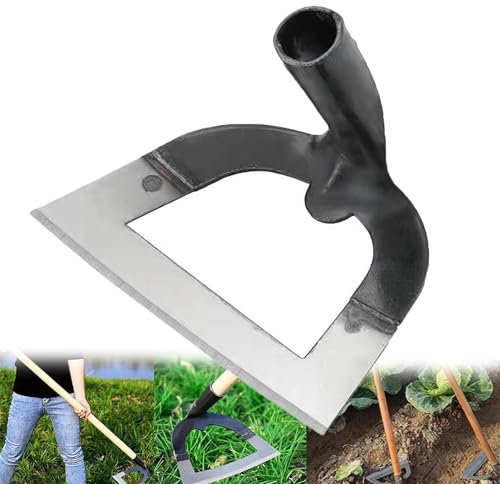 Attrezzi da giardino, zappa, zappa, strumento per allentare il suolo, strumenti da giardino, zappa, giardinaggio ortaggi allentamento terreno diserbo strumenti per l'agricoltura (23 cm 1 pz)