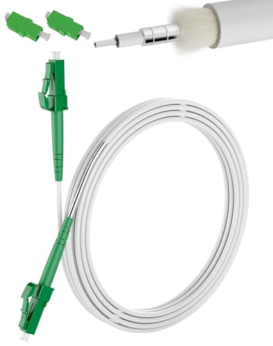 VANDESAIL 12m(40ft) LC/APC to LC/APC Fiber Optic Internet Cable