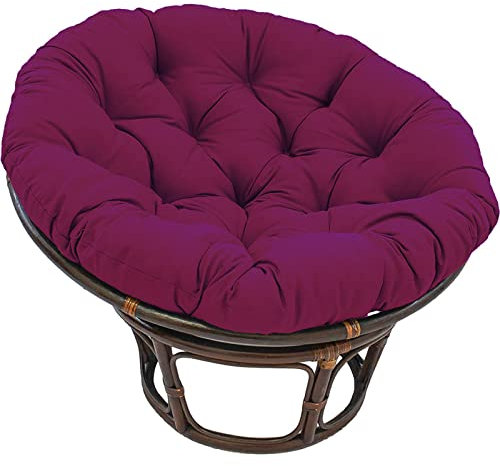 Papasansessel Kissen Outdoor Wasserdicht Dickes Polster für Eierstuhl Schaukelstuhl Kissen Ideal für Garten Balkon Wohnzimmer