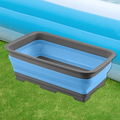 Baignoire De Pied Piscine, Bain De Pieds Pliable Pour Piscines, Pediluve Piscine Hors Sol, Seau De Bain De Pieds Portable Pour Piscines, Bassin Antidérapant Pour Piscines Hors Sol