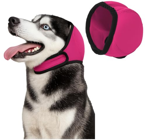 ZKFSIE Happy Hoodie for Dogs – Noise Reducing Dog Ear Protectors, Warm & Waterproof for Spaniels & Small Breeds Grooming, Swimming & Anxiety Relief