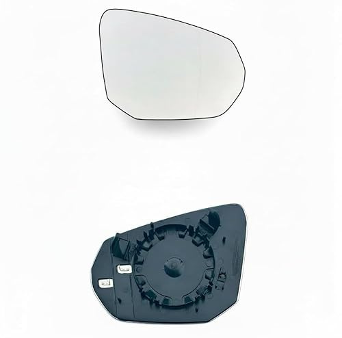 Fits Audi Q2 (2016-2024) & Q3 (2018-2024) Right Driver Side Wing Mirror Glass | Heated Wide Angle with Backing Plate | Offside O/S Direct Replacement Part | OEM 81AB57536E