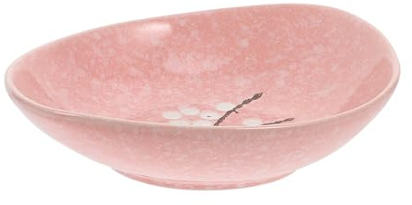 DOITOOL Piatto da Portata in Ceramica Dipinto a Mano, Piattino Piccolo per Salsa di Soia e Insalate, Contenitore Alimenti Sicuro e Resistente per Uso Casalingo