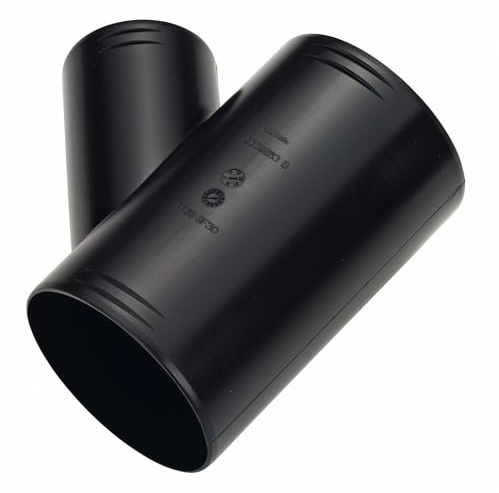 Webasto Abzweigung schwarz 45° Ø 90mm 145mm lang - 1320707A