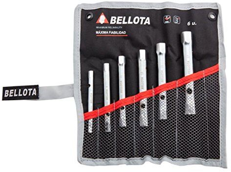 Bellota 64956BS - Pack de 6 llaves tubo huecas