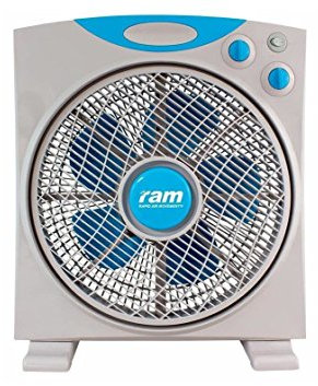 Ram 300mm Eco Fan 12 Fan 3 Speed Air Mover Oscillate Hydroponics Cooling Fan