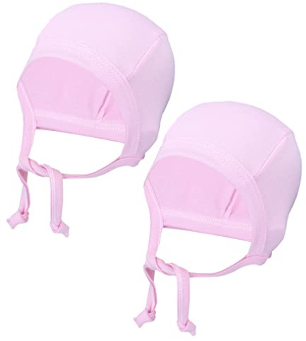 TupTam Unisex Baby Erstlingsmütze zum Binden 2er Pack