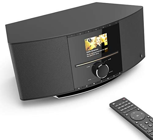 Hama 00054891 internet digital radio WiFi UKW DAB+ CD Bluetooth USB AUX, Spotify - black 00054891, Internet, Digital, DAB,DAB+,FM, 87.5-108 MHz, 174-240 MHz, 40 W