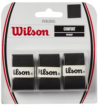 Wilson Pro Overgrip Pickleball Griff, Schwarz