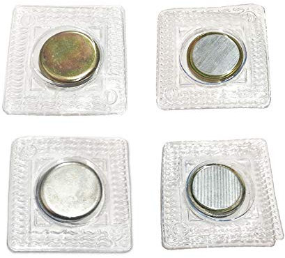 Anyasen Magnetknöpfe zum Annähen 30 Paare Magnetische Knopf Druckknöpfe Neodymmagnet Hidden Sew Magnetverschluss,für Nähen Kleidung Geldbörse Handtaschen,15mm
