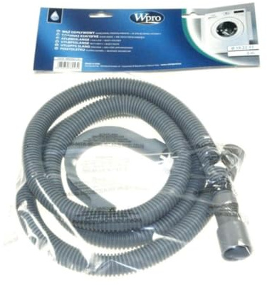 Tuyau de vidange d'origine avec crosse 2M Machine à laver, Lave-linge 484000001134, TVS229 WHIRLPOOL