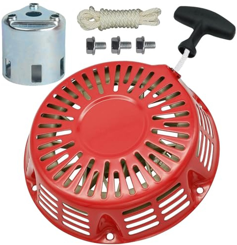 ZAMDOE GX340 GX390 Avviamento a strappo Tirare il gruppo di avvio per Honda GX610 GX620 11hp 13hp Generatore Motore Rasaerba Autoavvolgente Sostituisce 28400-ZE3-W01ZA 28400-ZE3- W02ZP 28400-ZE3-W01ZP