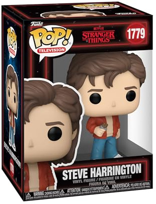 Funko POP! TV: Stranger Things Season 5 - Steve Harrington - Collectable Vinyl Figure - Gift Idea - Official Merchandise - Toys for Kids & Adults - Fantasy Fans