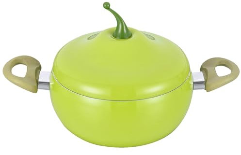 Casquette Lourde - Casserole Professionnelle, Casserole Avec Couvercle | Stockpot À Fond Épais En Forme De Fruits - Pan À Fond Épais Polyvalent, Cantouflage Antiadhésif À Mijoter Pour La Mise En Conse