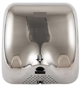 MYUYEE Asciugamani Elettrico Asciugamani Automatico con Vento ad Alta velocità 304ss Asciugamani Elettrico per Il Bagno Commerciale per Cucina Bagno e WC,Asciugamani in Acciaio Inox 304-1
