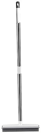 Levemolo Long Handle Floor Cleaning Brush Pet Hair Remover for Carpet Wooden Floors Lightweight Easy to Use for Daily Cleaning Tasks