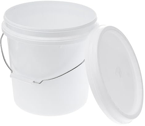 FOYTOKI Cubo de Plástico Asa Cubo Portátil Resistente y Uso Doméstico