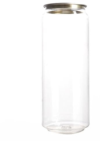 Einweg-Plastikdosen 500 ml leere Dosen Haustiermilch Teetasse transparente Blase Saftflasche Bierflasche,650ML