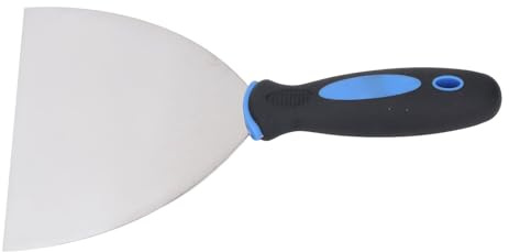 Sxhlseller Raschietto per la Riparazione del Muro a Secco, Foro Appeso in Acciaio Inossidabile 2 Pcs Raschietto per Applicare la Vernice in Gesso (6 pollici)