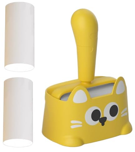 ETUCYNG Rouleau anti-peluches réutilisable - Avec rouleaux de recharge - Facile à déchirer - Épilateur pour le linge - Pour chat, chien, canapé, tapis, vêtements, meubles, maison, bureau, voyage