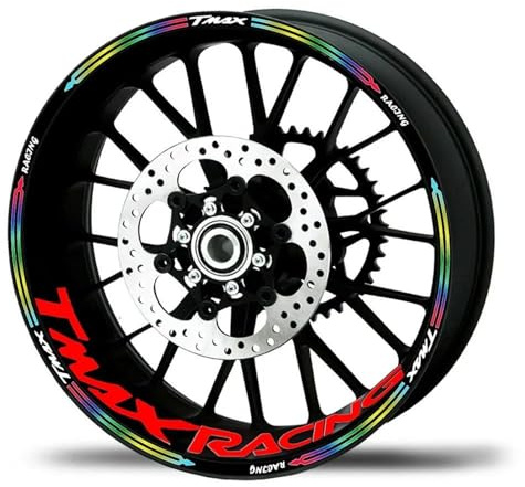 Pegatinas para Llantas De Rueda, Piezas Accesorios para Motocicleta para Yamaha Tmax T MAX DX Tmax500 Tmax530 Tmax560 500 530 560 2014 2016 2023 2024