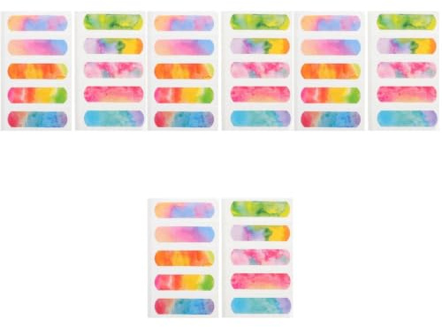 Tofficu 800pcs Breathable Adhesive Bandages for Wounds Colored Cartoon Hemostatic Patches Pe Material First Aid Plasters with Designs