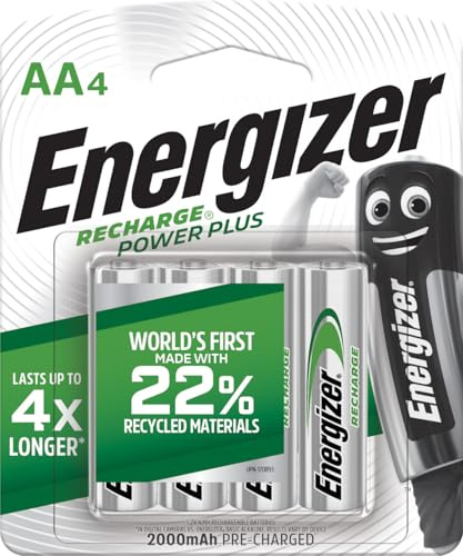 Energizer Energizer Recharge Universelle NH15URP4 AA (l'emballage Peut Varier), 4 pièces