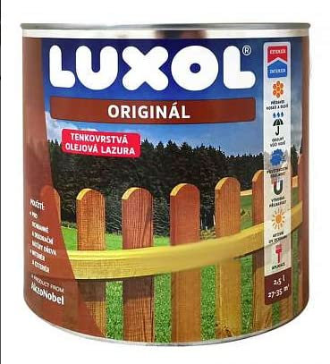 Luxol Original NEU Holzschutzlasur innen und außen 2,50 Liter Farbton oregon pinie